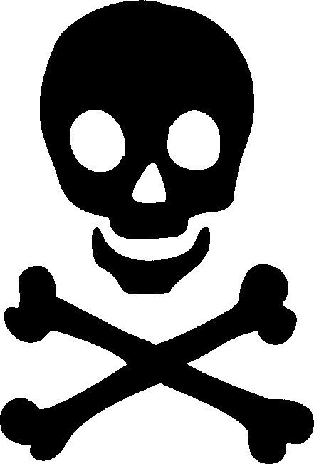 Skull Stencil Skull And Crossbones Stencil Girly Skull 