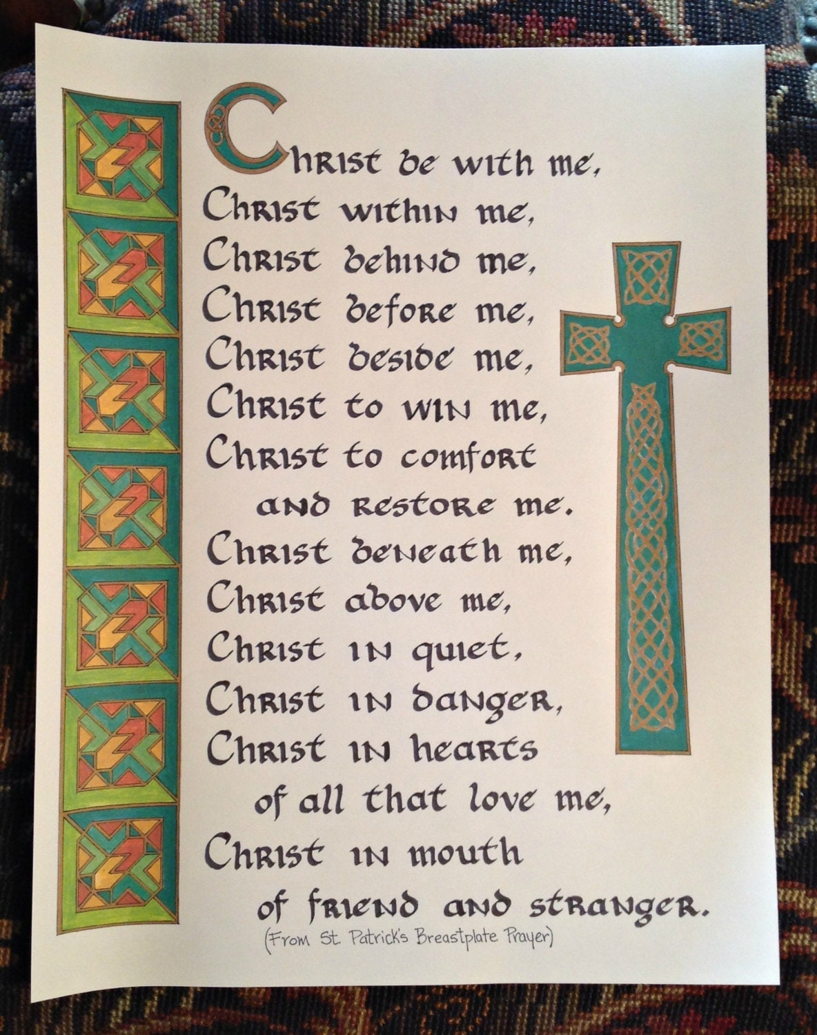 St Patrick s Breastplate Prayer