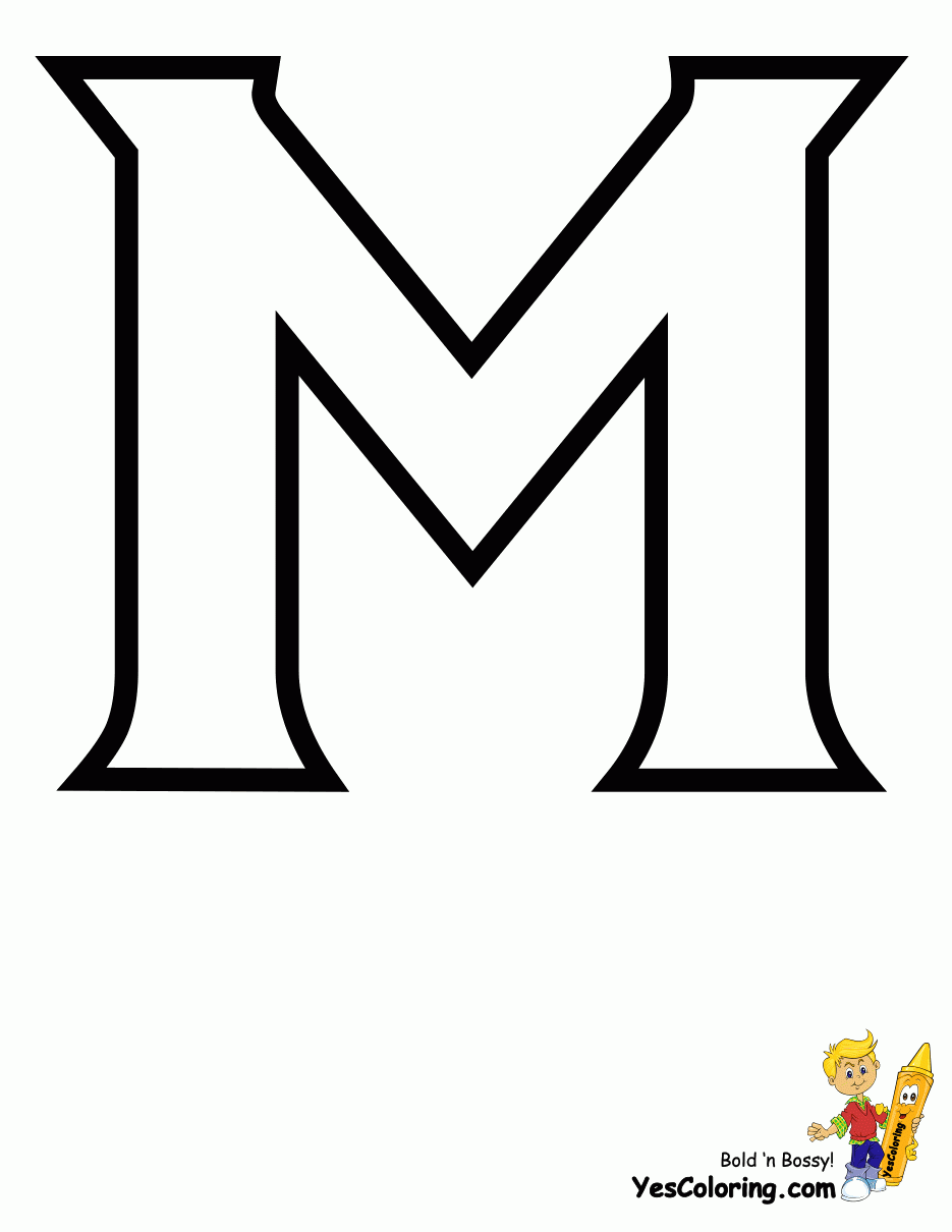 Standard Letter Printables Free Alphabet Coloring Page 