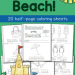 Summer Coloring Pages At The Beach Mamas Learning Corner