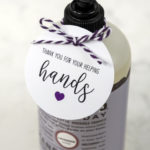 Thank You For Your Helping Hands Free Printable Tags