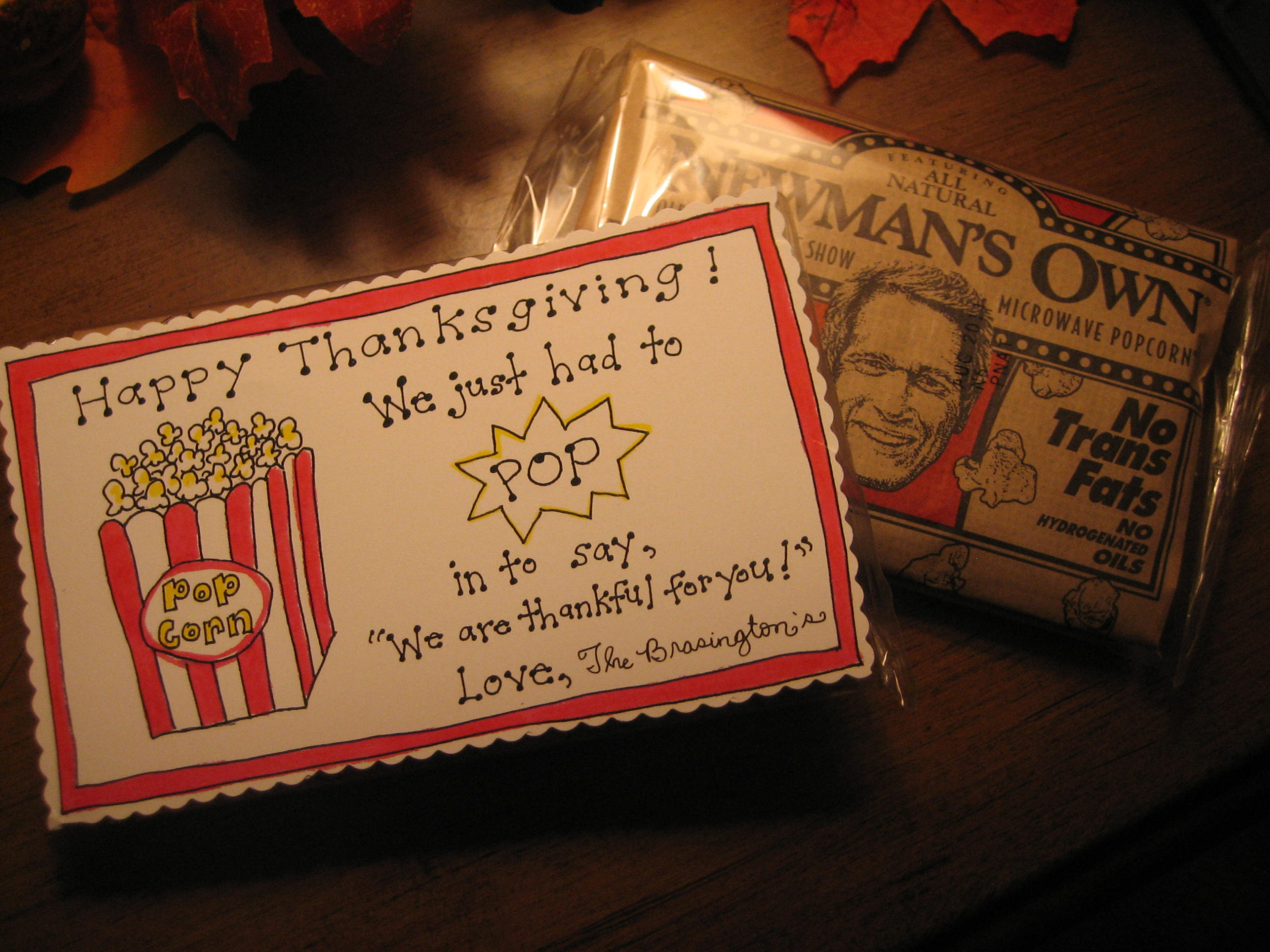 Thanksgiving Popcorn Tags Free Printable Happy Home Fairy