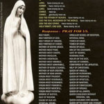 The Litany Of The Blessed Virgin Mary Prayer To St