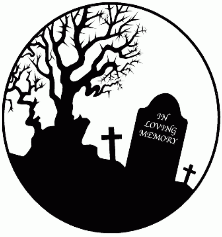 Tombstone Pattern Free Halloween Pumpkin Carving 