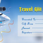 TRAVEL GIFT VOUCHER CERTIFICATE TEMPLATE Free Gift
