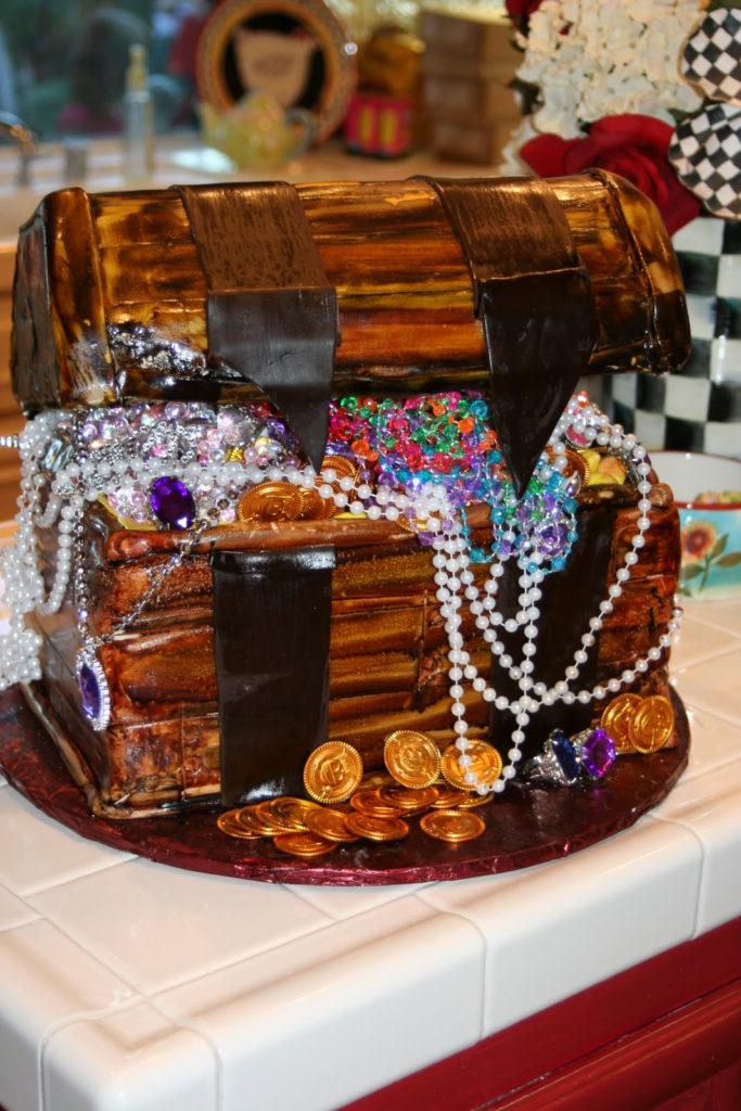 Treasure Chest Cakes Decoration Ideas Little Birthday