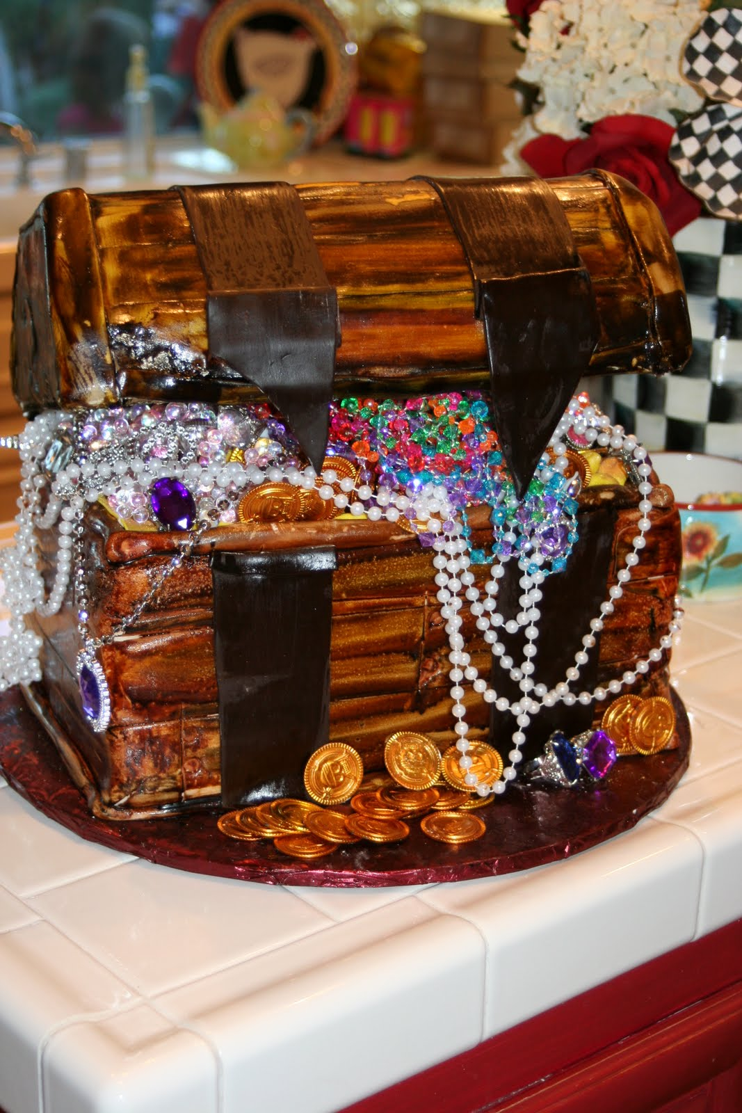 Treasure Chest Cakes Decoration Ideas Little Birthday 
