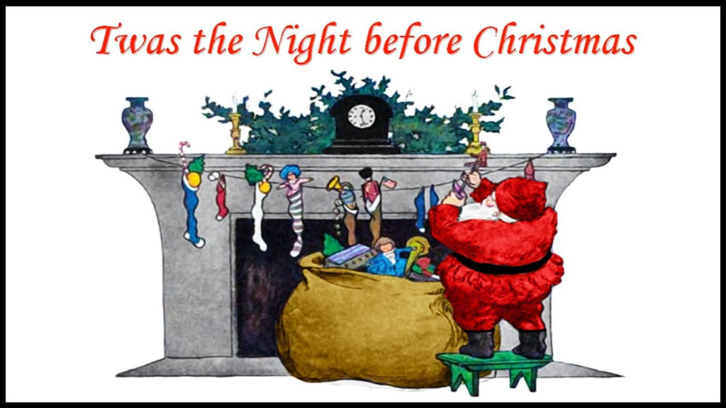 TWAS THE NIGHT BEFORE CHRISTMAS Poem YouTube