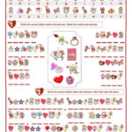 VALENTINES DAY CRYPTOGRAM Valentine Worksheets