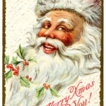 Vintage Christmas Clip Art Jolly Santa The Graphics Fairy