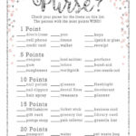 WHAT S In Your PURSE Bridal Shower Game With Tiny Silver