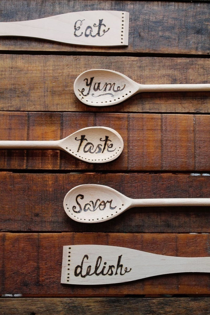 Wood Burning Kitchen Spoons How To Make A Spoon
