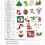 Worksheet Christmas English At Lernforum Chur