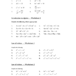 20 Best Images Of Algebra Worksheets PDF Free GED Math