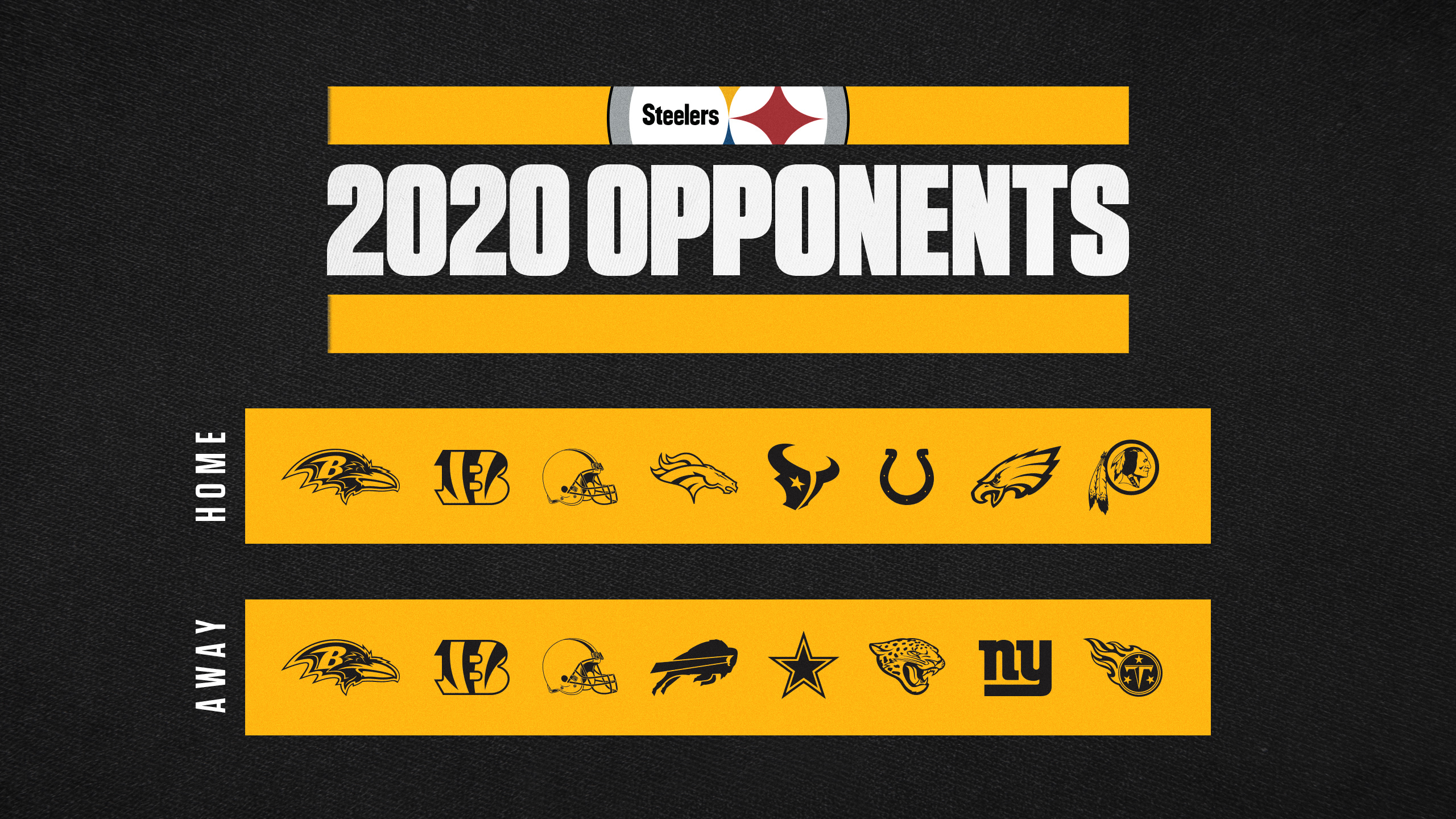 2020 Opponents Pittsburgh Steelers Schedule 2020 