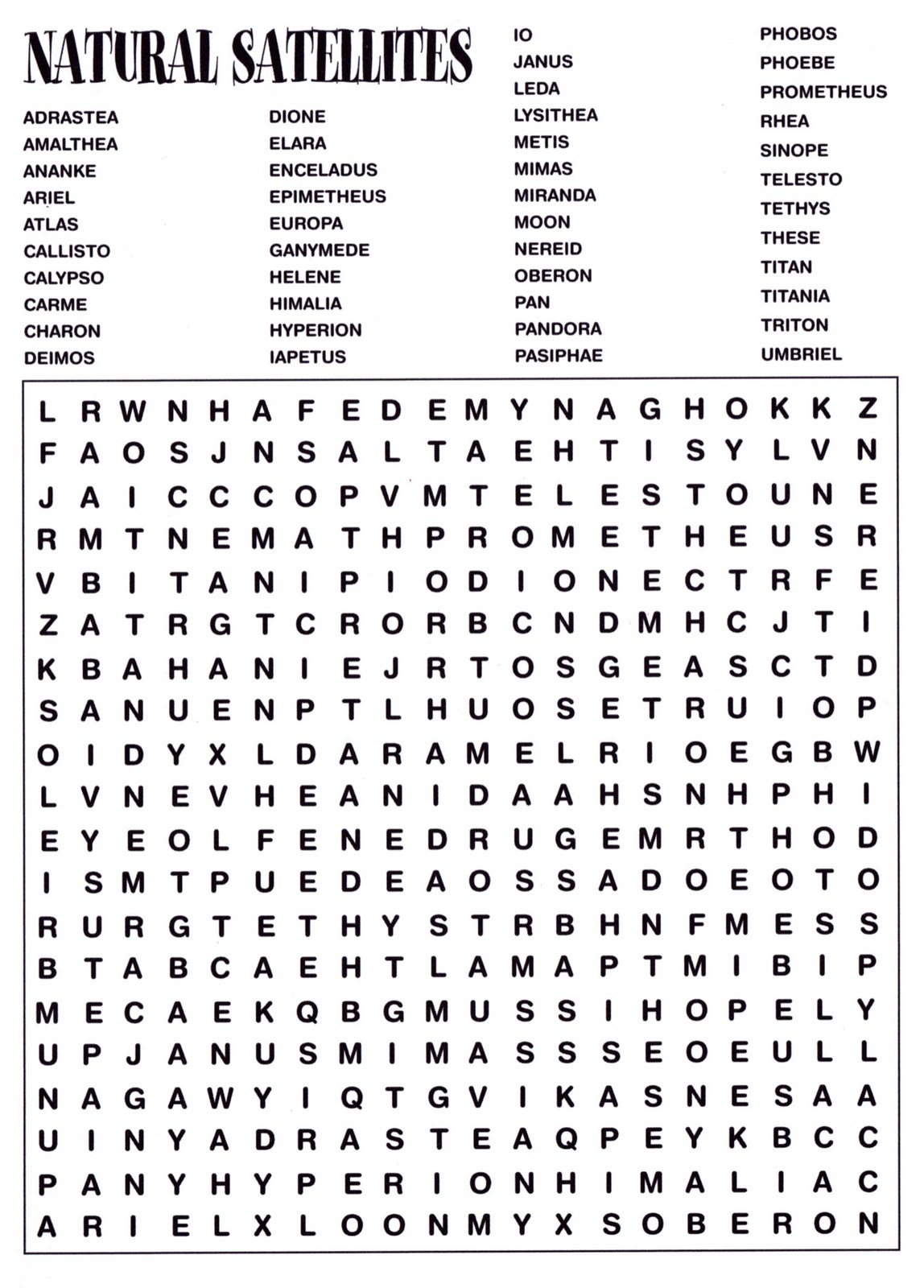 21 Knowledgeable Science Word Search Kitty Baby Love