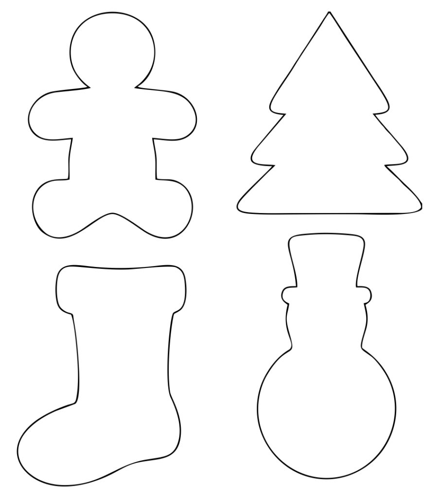 5 Best Christmas Cookie Printable Christmas Coloring Pages 
