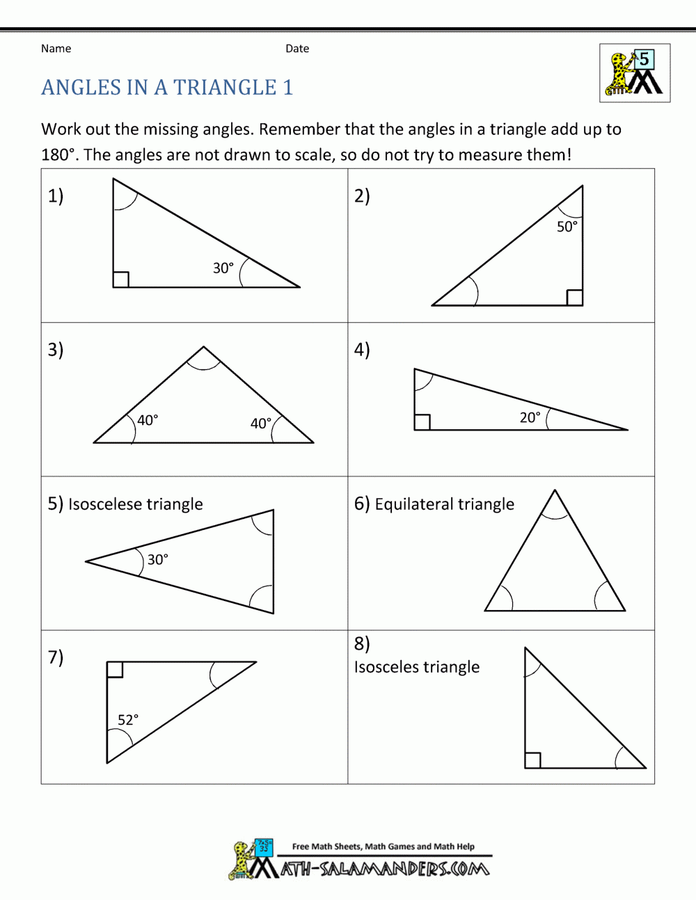 5th Grade Geometry