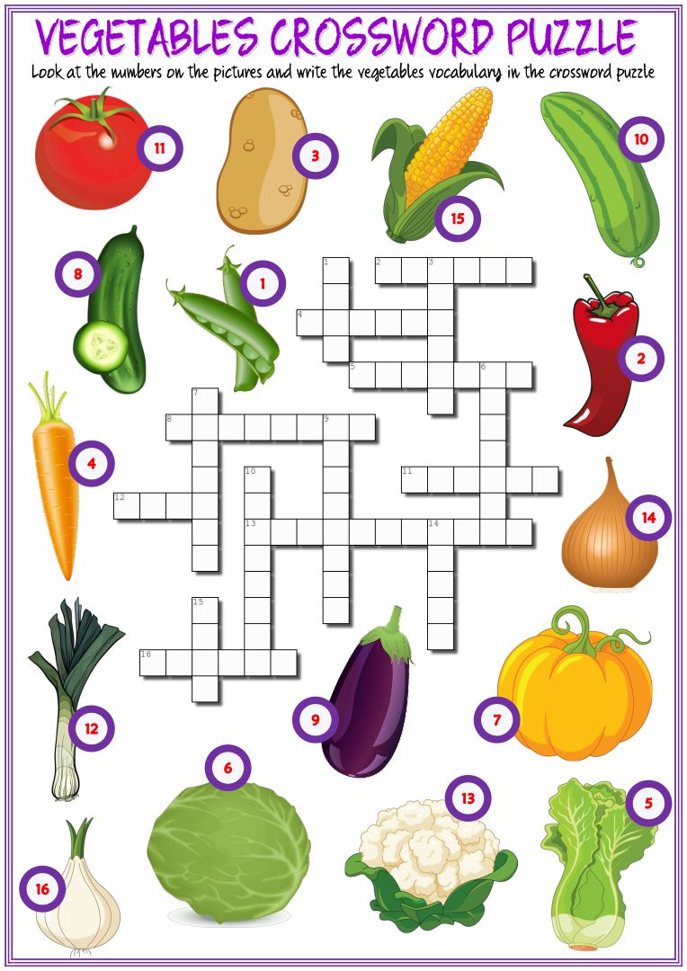 7 Best Fall Vegetable And Fruit Printables Printablee