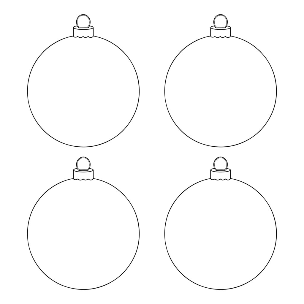 7 Best Free Printable Christmas Ornament Shapes 