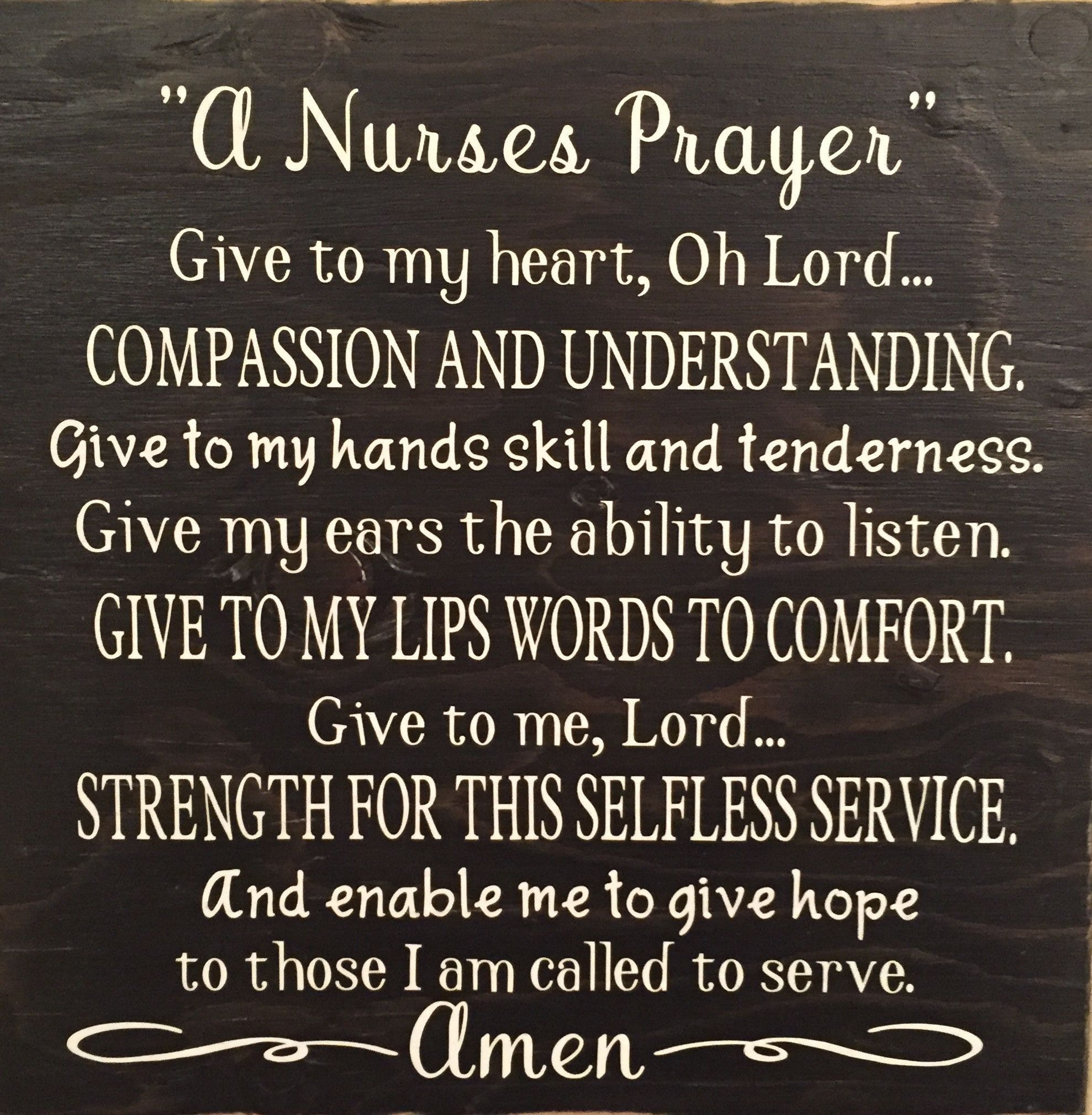 A Nurse s Prayer Nurses Prayer Nurse Quotes Nurses Day