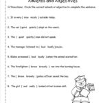 Adjective Worksheet 2Nd Grade Free And Free Using