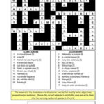 ADVERBS CROSSWORDS Crossword Adverbs Crossword Puzzles