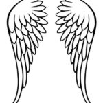 Angel Wings 5 Coloring Page Free Printable Coloring