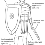 Armour Of God Coloring Page Free Printable Coloring Pages