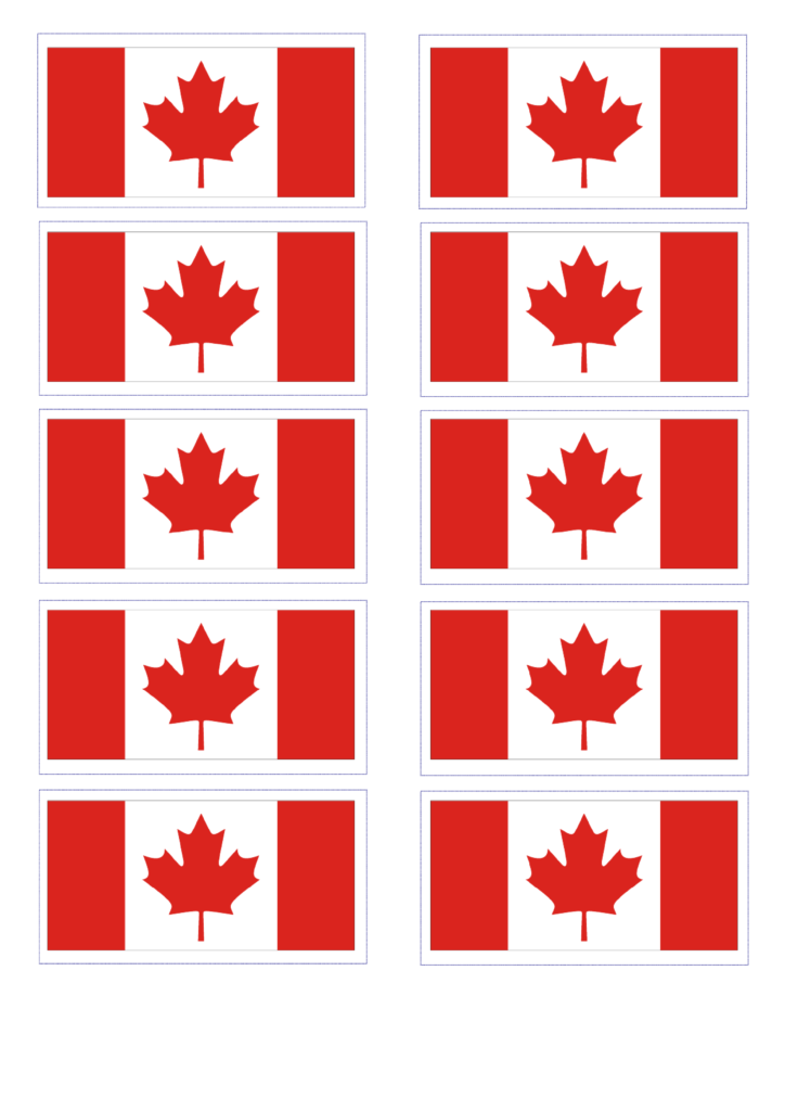 Canadian Flag Templates At Allbusinesstemplates