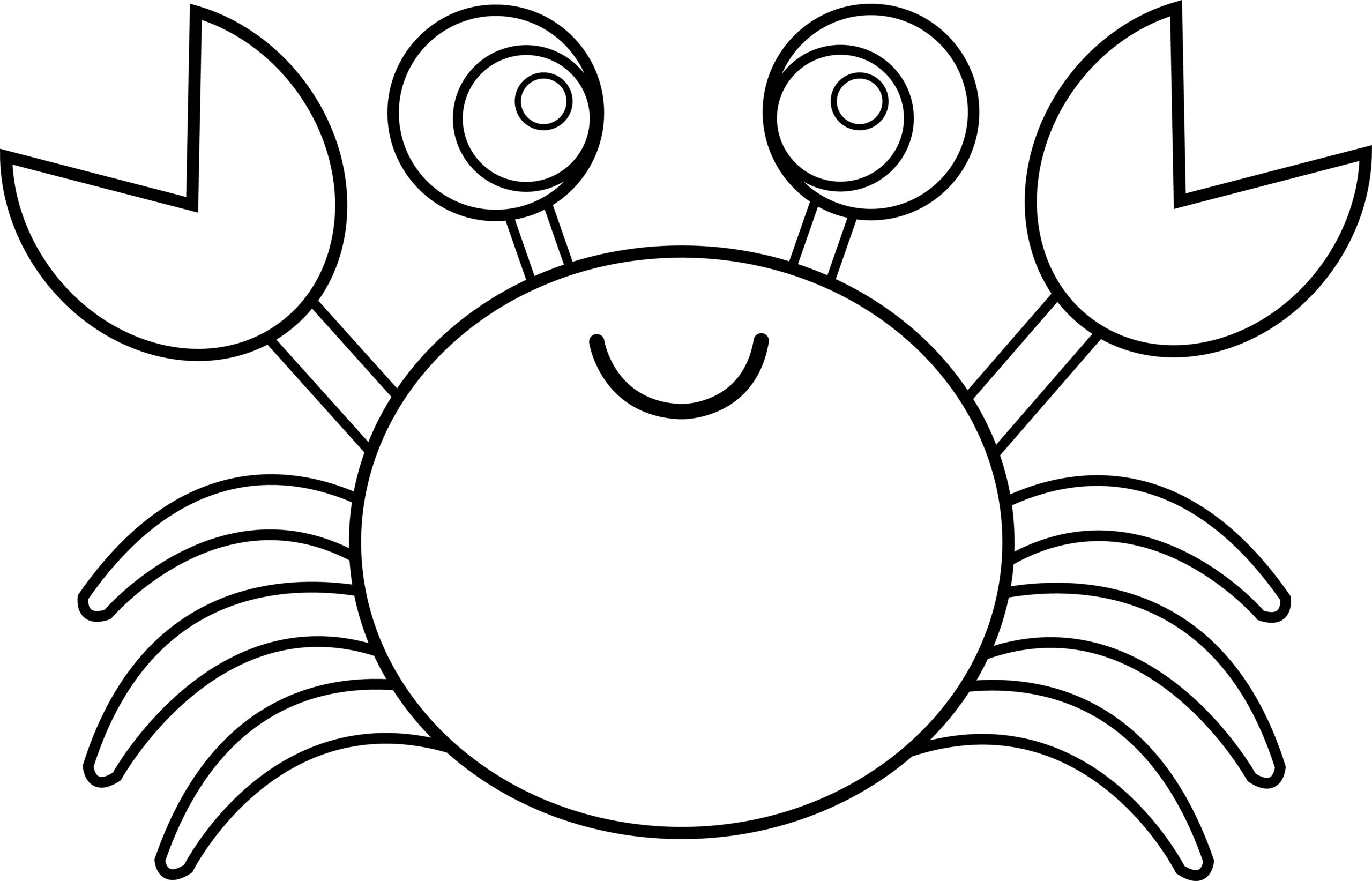 Cartoon Crab Drawing At GetDrawings Free Download