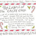 Christmas Candy Cane Poems For Preschool New Christmas