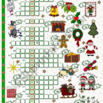 Christmas Crossword ESL Worksheet By Tecus