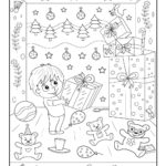 Christmas Gifts Hidden Picture Printable Activity Woo