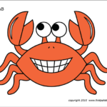 Crab Free Printable Templates Coloring Pages