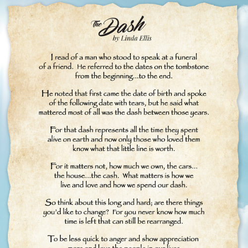 Dash Poem Printable Free PDF Words Print Popular 