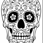 Dia De Los Muertos Skulls Coloring Pages At GetColorings
