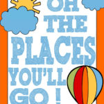 Dr Seuss Print Oh The Places You Ll Go By Lexiphilia