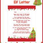 Editable Elf On The Shelf Arrival Letter Template