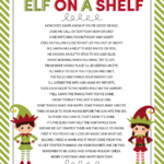 Elf On The Shelf Story FREE Printable Poem Lil Luna