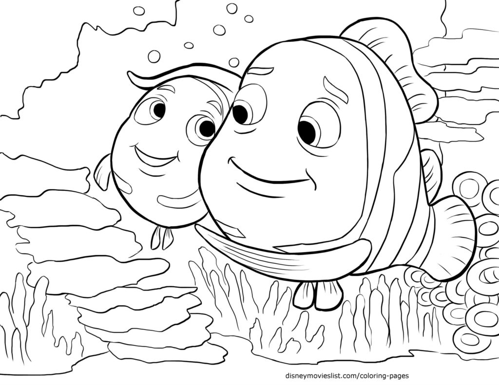 Finding Nemo Coloring Pages 101 Coloring