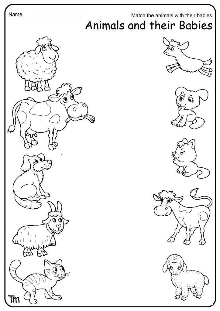 Free Printable Farm Animal Worksheets For Preschoolers