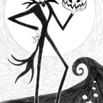 Free Printable Nightmare Before Christmas Coloring Pages
