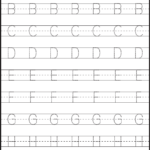 Free Printable Preschool Worksheets Tracing Letters Pdf