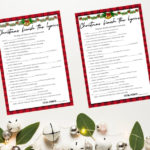 Fun Christmas Finish The Lyrics Game For Holiday Party Or
