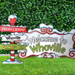 Grinch Yard Decoration Whoville Sign Set Welcome To