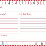 I Made These Free Printable Christmas Recipe Cards For You