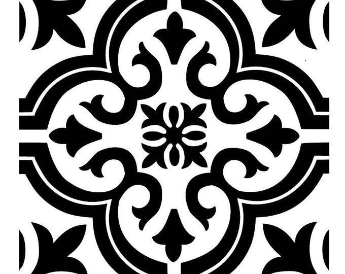 Image Result For 12x12 Painted Tile Stencil Svg Tile 