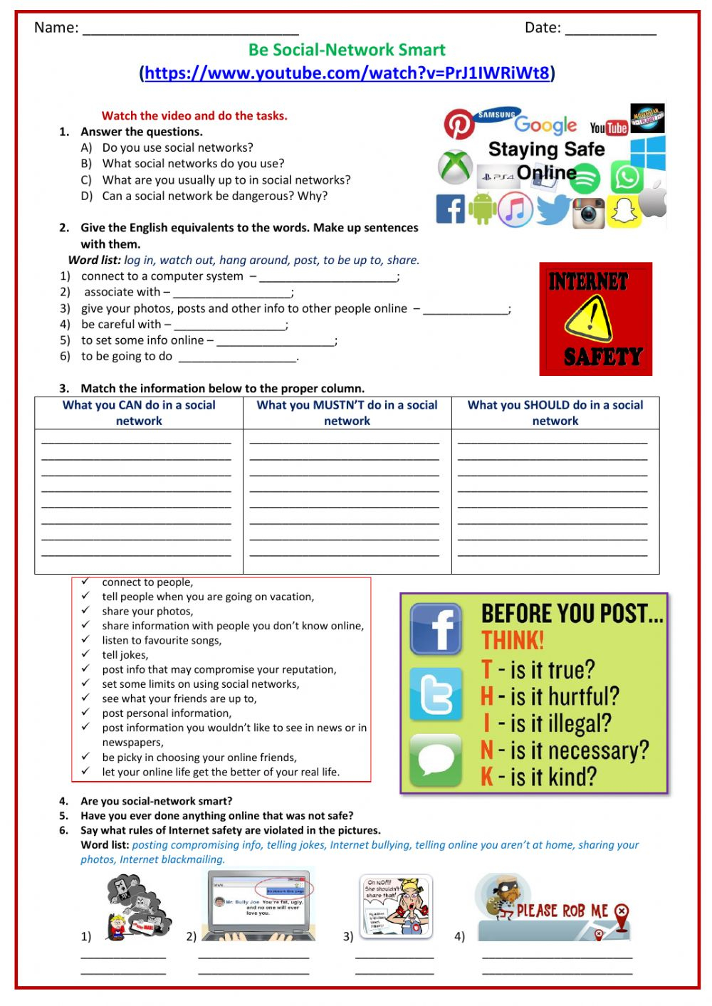 online-safety-free-printable-internet-safety-worksheets