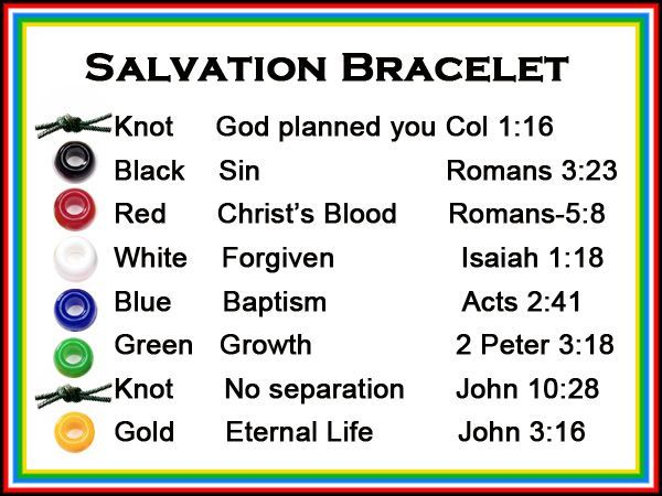 Jesus Beaded Bracelets Google Search Sunday School 